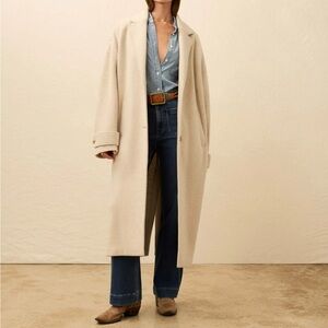 FAHERTY Atlantic Knit Coat - Oat Melange - S